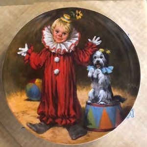 RECO Tommy the clown plate